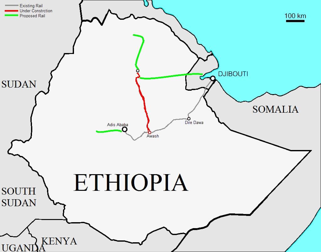 Ethiopian railway anzeigen