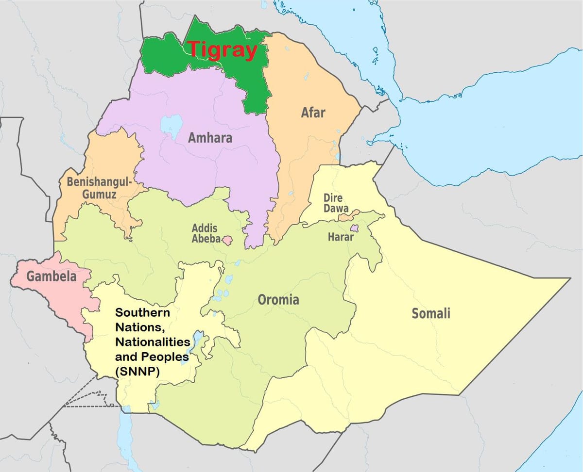 Die äthiopischen tigray anzeigen